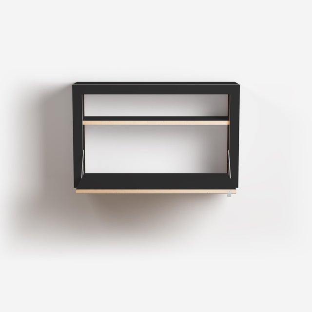80x50x20 Folding Wall Desk with Storage from Ambivalenz For Sale - Image 12 of 18