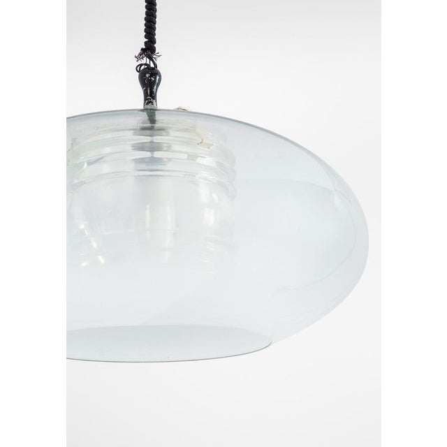 Mid-Century Modern Model 2119 Chandelier with Shaded Glass by Gino Sarfatti for Arteluce, 1960s For Sale - Image 3 of 18