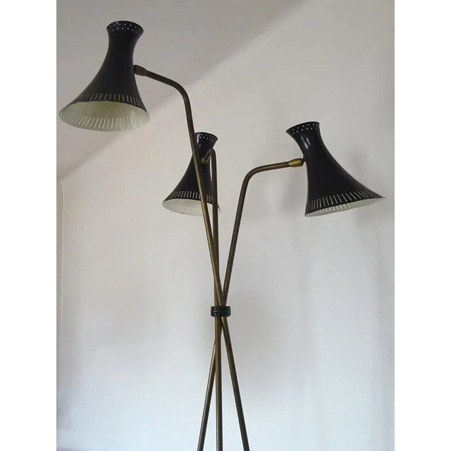 Three-Armed Floor Lamp, 1950s For Sale - Image 11 of 18
