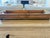 Vintage Primitive Handcrafted Bamboo Wood & Woven Splint Tray For Sale In Pittsburgh - Image 6 of 11