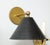 Bespoke Brass Sconces Inspired by Midcentury Design - a Pair For Sale In New York - Image 6 of 8