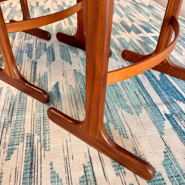 1970s Mid-Century G Plan Teak Nesting Tables – Set of 3 For Sale In Austin - Image 6 of 9