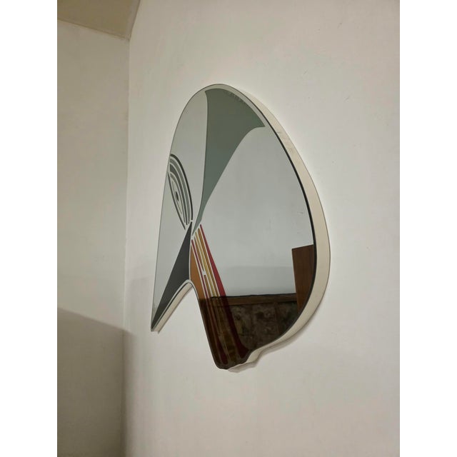 Vintage Mirror by Renata Boero for Fiam, 1980s For Sale - Image 16 of 18