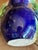 Antique French Majolica Vase- Cyclamen Flower Motif For Sale In Pittsburgh - Image 6 of 6