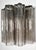 Smoked Murano Glass 5-Tube Wall Sconces, 1990s, Set of 2 For Sale - Image 16 of 17