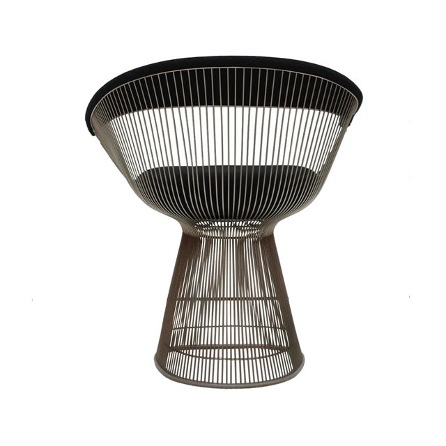Silver Chairs by Warren Platner for Knoll, 1960s, Set of 2 For Sale - Image 8 of 11