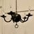 Gothic Iron and Wood Chandelier, 1920s For Sale - Image 11 of 13