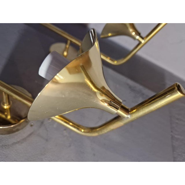 Sphere Wall Lamps in Brass and Glass, Set of 2 For Sale - Image 11 of 13