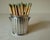 Mid 20th Century Sterling Silver Trash/Garbage Can Toothpick Holder For Sale - Image 4 of 10