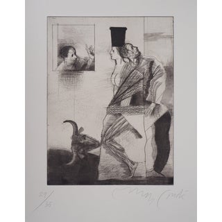 Miguel Condé, Spanish Allegory, Original Engraving For Sale