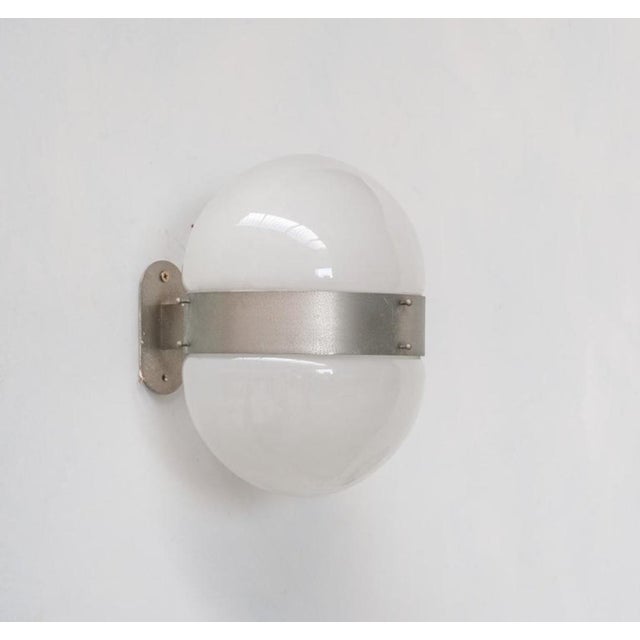 Vintage Clio Wall Lamp in Burnished Brass by Sergio Mazza for Artemide, 1960s For Sale - Image 6 of 6