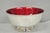 Mid-Century Modern Vintage Mid Century Modern Reed & Barton 104 Silver Plated Red Enamel Bowl For Sale - Image 3 of 10