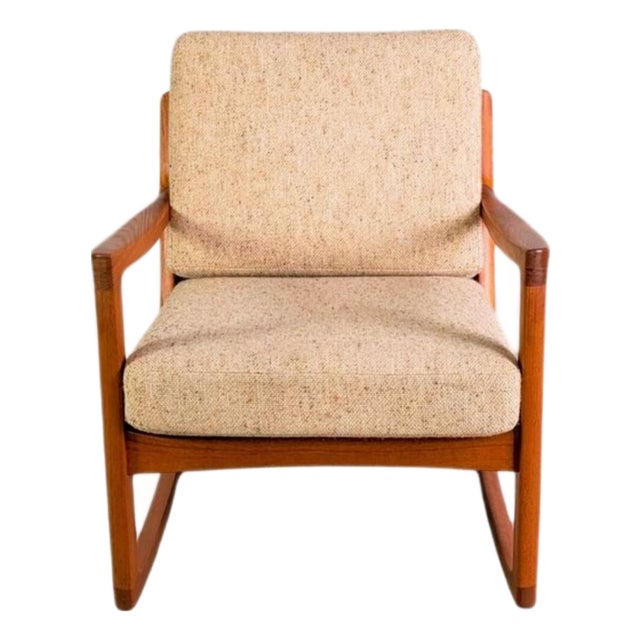 Senator Rocking Chair in Teak by Ole Wanscher for France & Søn For Sale