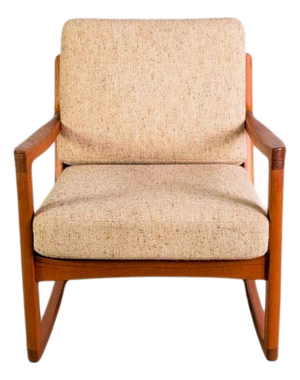 Senator Rocking Chair in Teak by Ole Wanscher for France & Søn