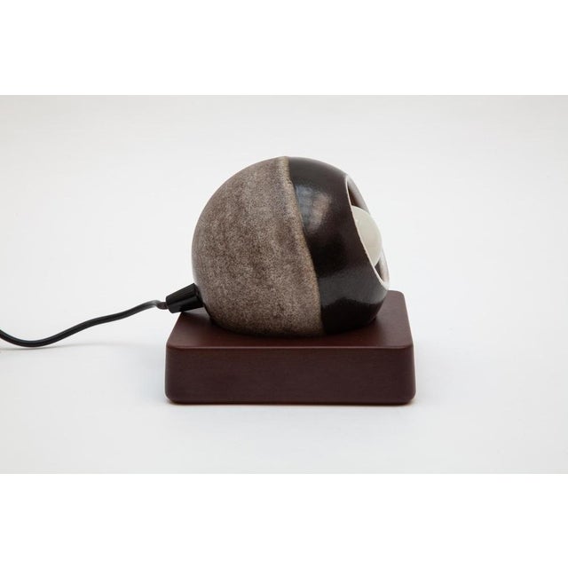 1970s German Ceramic Table Lamp, 1970s For Sale - Image 5 of 6
