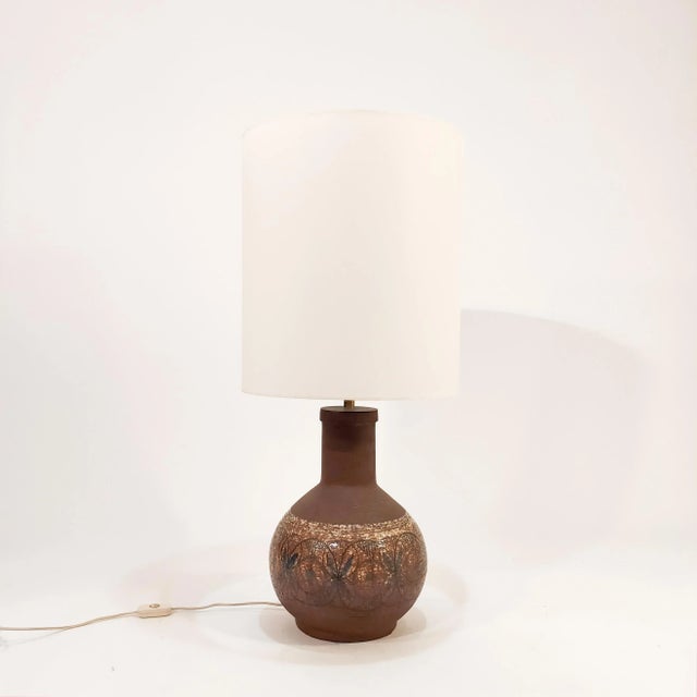 Spanish Ceramic Table Lamp by ASO, 1960s For Sale - Image 11 of 11