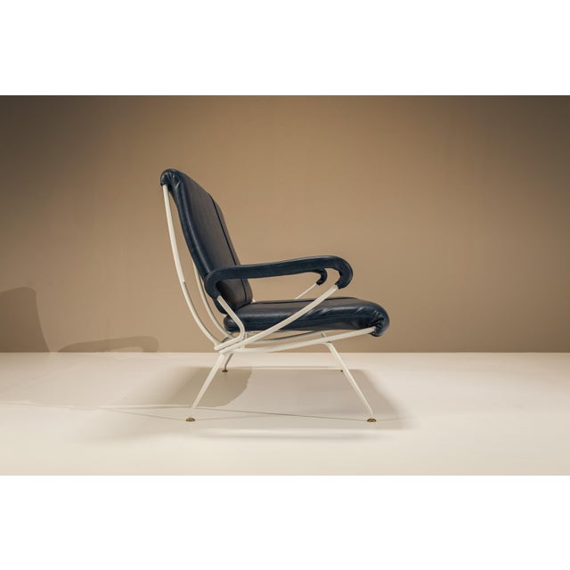 Metal D 57 Two-Seater Sofas by Rinaldi for Mim Roma, Italy, 1956, Set of 2 For Sale - Image 7 of 12