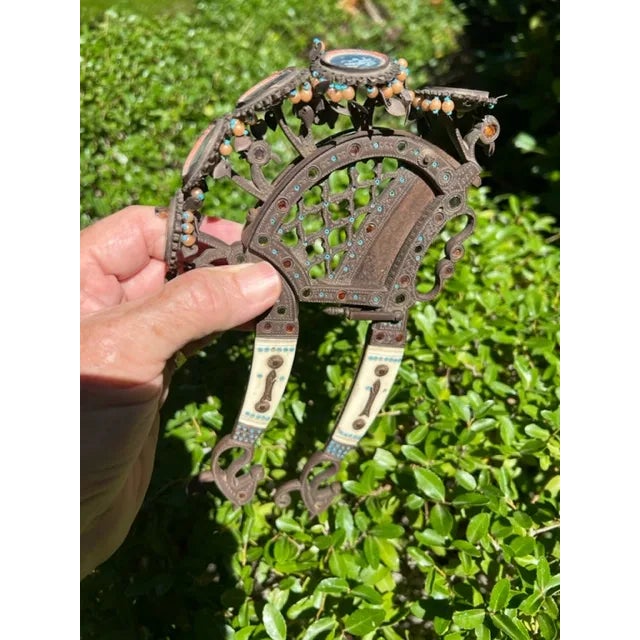 Bronze 1820 Turkish Betel Nut Cutter For Sale - Image 8 of 12