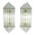 Very Large Mid-Century Lucite Sconces For Sale