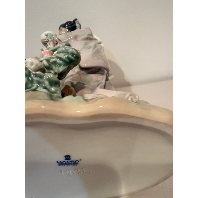 Lladro's "Springtime in Japan" by Salvador Deboa For Sale - Image 12 of 12