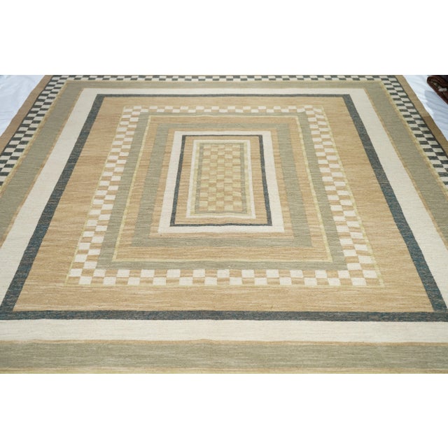 Early 21st Century Turkish Sumak Flat Weave Wool Rug 8'0" X 10'0" For Sale - Image 5 of 10