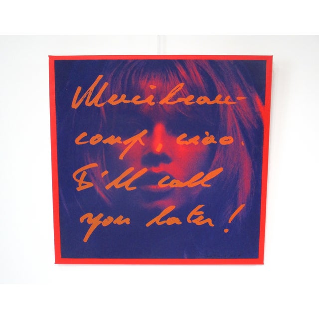 Daniel Dens Painting of Bridget Bardot 2008 For Sale - Image 12 of 12