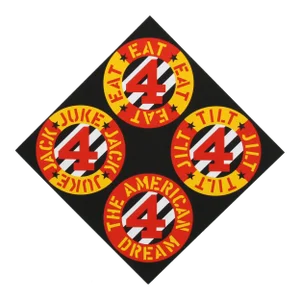 Robert Indiana Robert Indiana, "The Beware Danger", Serigraph