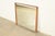 A stylish Mid-Century Modern sculpted walnut framed wall mirror In the manner of George Nakashima By John Van Koert for...
