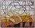 Textural oils in earth tones with accents of orange. I painted this in the autumn while at our cabin in the Northwoods....