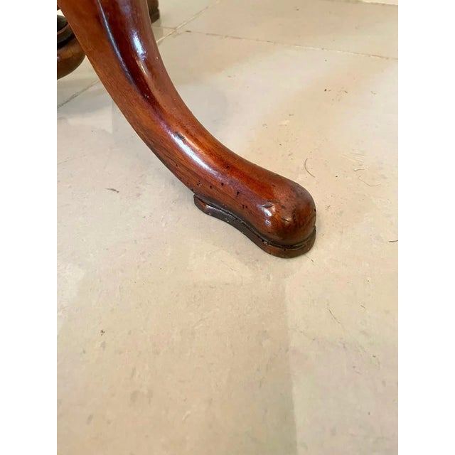 Antique victorian freestanding centre table having an attractive elm top with two drop leaves, two drawers each side to...