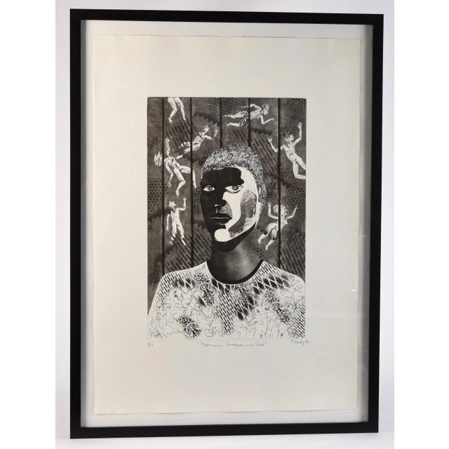 Patrick Wadley Signed Print Portrait For Sale In Tampa - Image 6 of 6