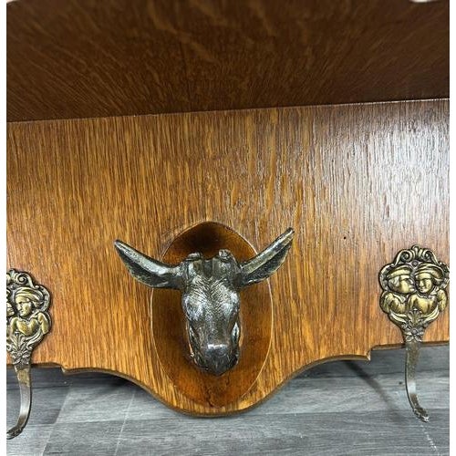 Vintage French Coat Rack with Hooks For Sale - Image 5 of 12