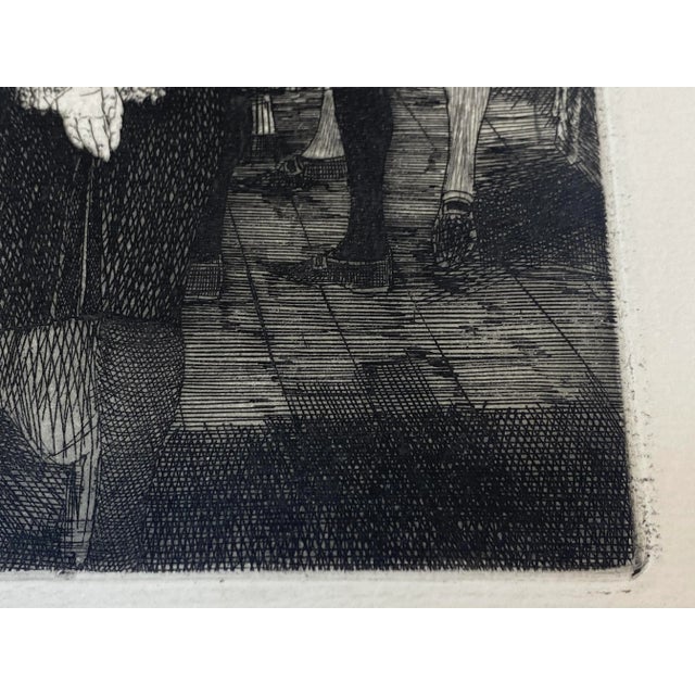 Black John Winkler "The Constitutional Convention" Original Signed Etching C.1932 For Sale - Image 8 of 13
