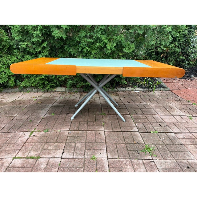 1970s Vintage Catellan Italia Adjustable Height & Extendable Desk For Sale - Image 5 of 12