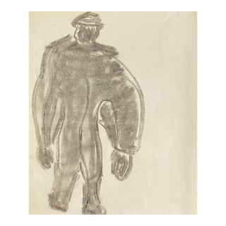 1960s Larry Connatser Figure Drawing For Sale