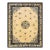 Stylish Ivory and Blue Color With Chinoiserie Design Antique Chinese Peking Rug For Sale