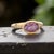 Traditional Natural Amethyst Diamond Ring Size 6.5 14k Y Gold 1.87 TCW Certified For Sale - Image 3 of 11