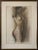 Black Life Study of Nude Lady, 1976, Graphite on Paper, Framed For Sale - Image 8 of 8