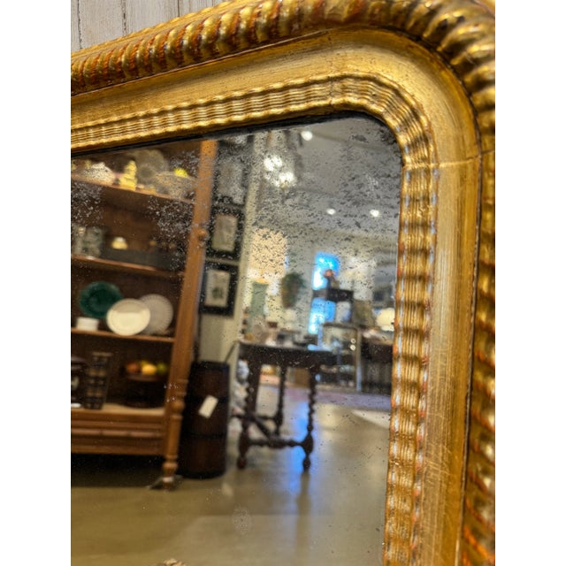 French 19th Century Louis Philippe Mirror For Sale - Image 3 of 8