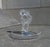 Contemporary Lalique France Ring Tray Frosted Clear Ram Figurine For Sale - Image 3 of 11
