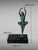 Art Deco French Pair of Dancer Bookends in Spelter and Black Marquina Marble For Sale - Image 18 of 18