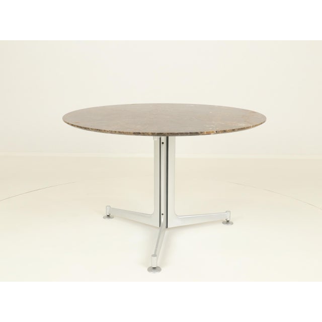 Round Dining Table by Preben Fabricius & Jorgen Kastholm for Kill, Germany, 1960s For Sale - Image 12 of 18