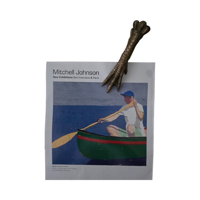 Antique Eagle / Pheasant Mail Clip For Sale In Baltimore - Image 6 of 6