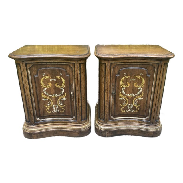 Drexel Heritage Vintage Side Tables – a Pair For Sale