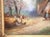 French 19th Century French Rural Farm Scene Oil Painting Signed A. Degerville For Sale - Image 3 of 9