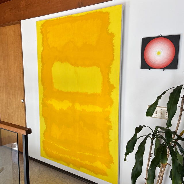 Contemporary Modernist Abstract Painting on Canvas, Signed by the Artist For Sale - Image 11 of 11