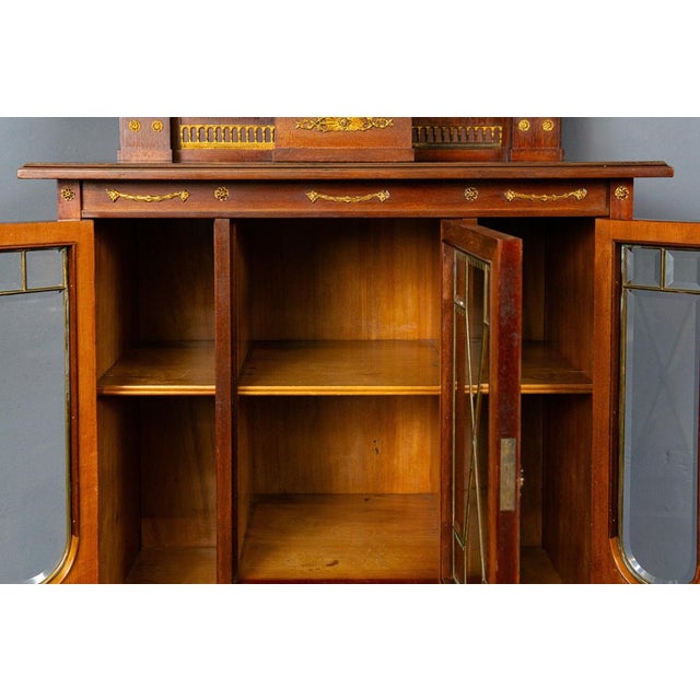 Vinrage Brown Wooden Cabinet For Sale - Image 13 of 18