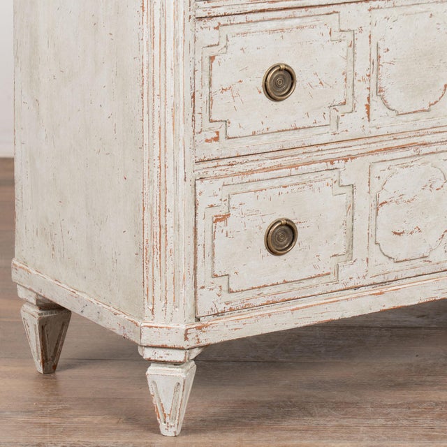 Pair of 20th Century Danish Pine Chests of Three Drawers For Sale - Image 14 of 15