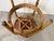Vintage Coastal Bamboo & Woven Wicker Round Ottoman For Sale - Image 11 of 12