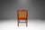 1960s Rare Mid-Century Modern Cane-Backed Armchair in Walnut & Bouclé Attributed to Michael Taylor for Baker Furniture (New World Collection), Usa, C. 1960s For Sale - Image 5 of 18